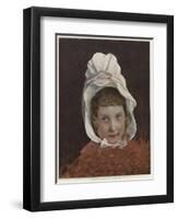 Sketch for a Portrait of a Child-Jules Joseph Lefebvre-Framed Giclee Print