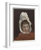 Sketch for a Portrait of a Child-Jules Joseph Lefebvre-Framed Giclee Print