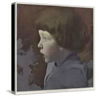 Sketch for a Portrait of a Child-Paul Albert Besnard-Stretched Canvas