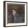 Sketch for a Portrait of a Child-Paul Albert Besnard-Framed Premium Giclee Print