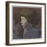 Sketch for a Portrait of a Child-Paul Albert Besnard-Framed Giclee Print