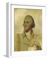 Sketch for a Portrait of George Washington-Rembrandt Peale-Framed Giclee Print