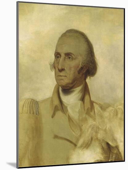 Sketch for a Portrait of George Washington-Rembrandt Peale-Mounted Giclee Print