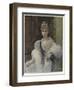 Sketch for a Portrait of Mme De M-Francois Flameng-Framed Giclee Print