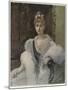 Sketch for a Portrait of Mme De M-Francois Flameng-Mounted Giclee Print