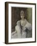 Sketch for a Portrait of Mme De M-Francois Flameng-Framed Giclee Print