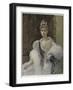 Sketch for a Portrait of Mme De M-Francois Flameng-Framed Giclee Print