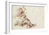 Sketch for a Wolf Hunt-Peter Paul Rubens-Framed Giclee Print