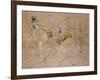 Sketch for 'At the Masked Ball', C.1892-Henri de Toulouse-Lautrec-Framed Giclee Print