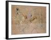 Sketch for 'At the Masked Ball', C.1892-Henri de Toulouse-Lautrec-Framed Giclee Print