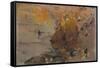 Sketch for Beach Scene. 1905. 14.6 x 20.6 cm-Joaquin Sorolla-Framed Stretched Canvas