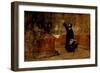 Sketch for Columbus before the Council of Salamanca, C.1876-William Merritt Chase-Framed Giclee Print