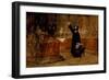Sketch for Columbus before the Council of Salamanca, C.1876-William Merritt Chase-Framed Giclee Print