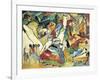 Sketch for Composition II, 1909 - 10-Wassily Kandinsky-Framed Giclee Print