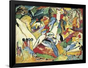 Sketch for Composition II, 1909 - 10-Wassily Kandinsky-Framed Giclee Print