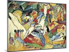 Sketch for Composition II, 1909 - 10-Wassily Kandinsky-Mounted Giclee Print