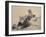 Sketch for 'Happy as a King', 19Th Century (Drawing)-William Collins-Framed Giclee Print