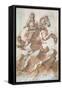 Sketch for Louis XIV on Horseback-Gian Lorenzo Bernini-Framed Stretched Canvas