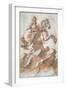 Sketch for Louis XIV on Horseback-Gian Lorenzo Bernini-Framed Giclee Print