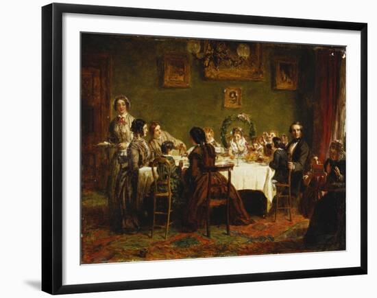 Sketch for 'Many Happy Returns of the Day'-William Powell Frith-Framed Giclee Print