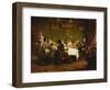 Sketch for 'Many Happy Returns of the Day'-William Powell Frith-Framed Giclee Print