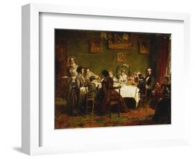 Sketch for 'Many Happy Returns of the Day'-William Powell Frith-Framed Giclee Print