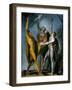 Sketch for Oath on the Rütli, Female Figure (Verso), 1779-81, 1785-90-Henry Fuseli-Framed Giclee Print