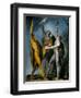 Sketch for Oath on the Rütli, Female Figure (Verso), 1779-81, 1785-90-Henry Fuseli-Framed Giclee Print