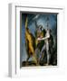 Sketch for Oath on the Rütli, Female Figure (Verso), 1779-81, 1785-90-Henry Fuseli-Framed Giclee Print