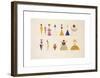 Sketch for Picture XVI. The Great Tower of Kiev, 1924-Wassily Kandinsky-Framed Premium Giclee Print