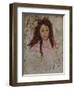 Sketch for Portrait of Agnes, Age Six-Mary Cassatt-Framed Giclee Print