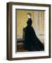 Sketch for Portrait of Lady-Antonio Ciseri-Framed Giclee Print