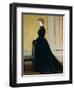 Sketch for Portrait of Lady-Antonio Ciseri-Framed Giclee Print