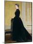 Sketch for Portrait of Lady-Antonio Ciseri-Mounted Giclee Print