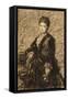 Sketch for Portrait of Mary B. Claflin-William Morris Hunt-Framed Stretched Canvas