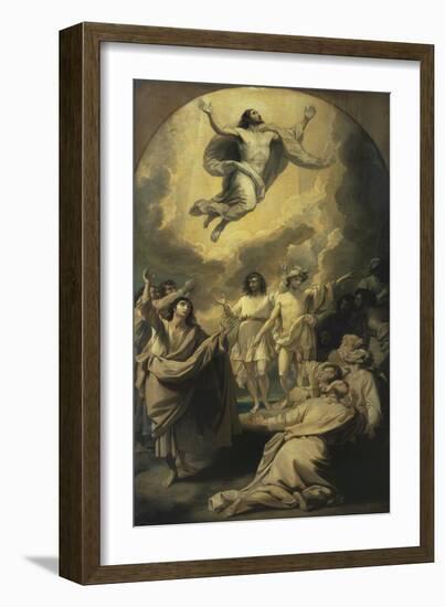 Sketch for 'The Ascension'-Benjamin West-Framed Giclee Print