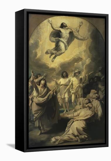 Sketch for 'The Ascension'-Benjamin West-Framed Stretched Canvas