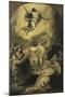Sketch for 'The Ascension'-Benjamin West-Mounted Giclee Print