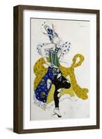 Sketch For the Ballet La Peri, by Paul Dukas-Leon Bakst-Framed Giclee Print