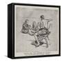 Sketch for The Boyhood of Raleigh-John Everett Millais-Framed Stretched Canvas