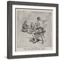 Sketch for The Boyhood of Raleigh-John Everett Millais-Framed Giclee Print