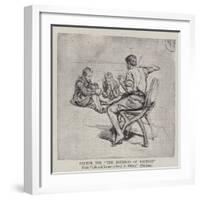 Sketch for The Boyhood of Raleigh-John Everett Millais-Framed Giclee Print