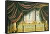 Sketch for the Curtain for the Michael Theatre in Saint Petersburg, 1852-Andreas Leonhard Roller-Framed Stretched Canvas