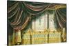 Sketch for the Curtain for the Michael Theatre in Saint Petersburg, 1852-Andreas Leonhard Roller-Stretched Canvas