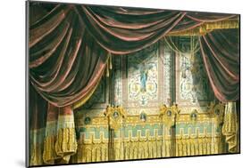 Sketch for the Curtain for the Michael Theatre in Saint Petersburg, 1852-Andreas Leonhard Roller-Mounted Giclee Print