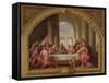 Sketch for 'The Last Supper', St. Mary's, Weymouth, Formerly Attributed to Antonio Verrio…-Sir James Thornhill-Framed Stretched Canvas