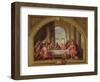 Sketch for 'The Last Supper', St. Mary's, Weymouth, Formerly Attributed to Antonio Verrio…-Sir James Thornhill-Framed Giclee Print
