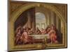 Sketch for 'The Last Supper', St. Mary's, Weymouth, Formerly Attributed to Antonio Verrio…-Sir James Thornhill-Mounted Giclee Print