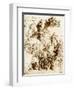 Sketch for the Martyrdom of St George, 1913-Paolo Veronese-Framed Giclee Print