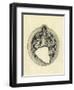 Sketch for the Millais Coat of Arms-John Everett Millais-Framed Giclee Print